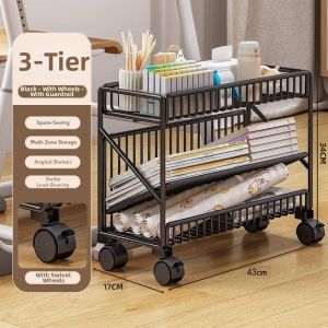Giá Đọc Sách Di Động Có Bánh Xe