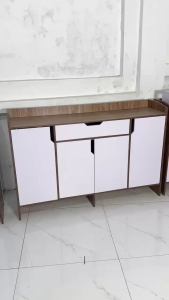 Tủ để giày dép 4 tầng có 3 màu sắc đặc biệt chuẩn gỗ MDF ván Melamin dày 12mm bên bỉ chắc chắn thẩm mĩ cao có video hướng dẫn cụ thể chi tiết