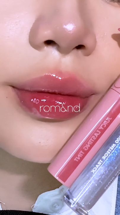 Combo Son Tint Romand Juicy Lasting Tint Son Bóng Romand Glasting