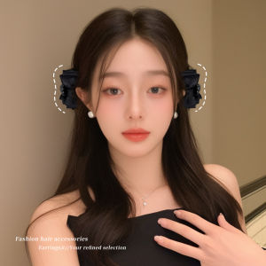 Elegant Fairy Ear Butterfly Clip Womens New 2025 Princess Hair Clip Side Shark Clamp Hair Accessories Sweet Style Fresh Outfit