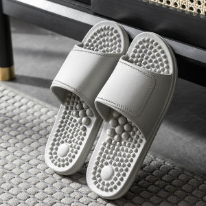 Massage Slippers Men Indoor Home Foot Acupuncture Point Non Slip Home Home Soft Bottom Bath Bathroom Sandals Summer