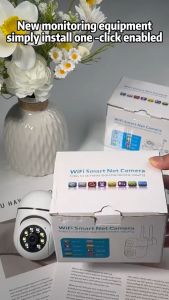 Kamera CCTV IP Camera WIFI V380 Pro & Jarak Jauh E27 Wireless 1080P PTZ NIGHT VISION