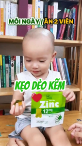 Kẹo dẻo bổ sung Kẽm Hữu Cơ ZinC Gummies - Happy Vitamin - ăn ngon miệng hấp thu dinh dưỡng hồng hào khỏe mạnh –NOVIKA ORGANIC