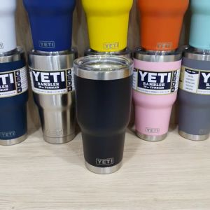 แก้ว30Oz สีพื้นเก็บอุณหภูมิความเย็นร้อน ผิวด้านหน้าทราย สีไม่ลอก สีพื้นแบบหนา เนื้อแก้วเป็นสแตนเลส304 แก้วน้ำ30oz แก้วน้ำ20oz