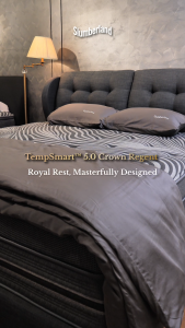 Slumberland TempSmart™ 5.0 Crown Regent Mattress | TempSmart | Kikoo Cooling | 15 Years Warranty | King/ Queen