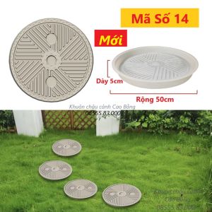 Khuôn đúc gạch bê tông lát sân vườn