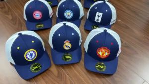 (Mũ Logo Đội Bóng) Mũ Kết Kaki Phối Lưới hàng VNXK cực chất dành cho fan bóng đá