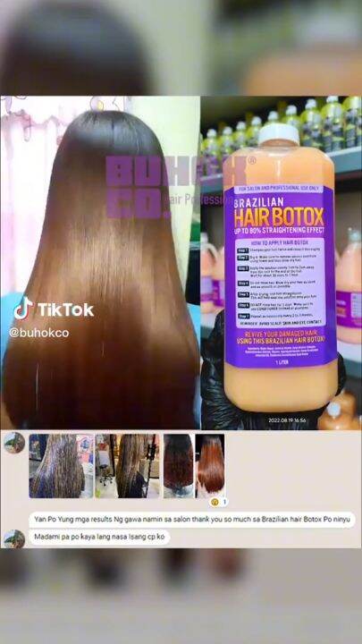 Brazilian hair botox best sale