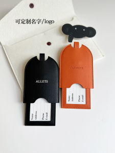 Customizable Logo Tag Pull-out Luggage Tag Aircraft Consignment Boarding Pass Luggage Tag Listing Printed Name