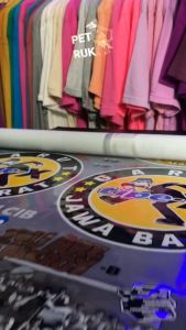 PROBEERHARD - KAOS LENGAN PANJANG SABLON CUSTOM DESIGN SENDIRI (SABLON 1 SISI) - Tampil Casual dan Exclusive - BEBAS REQUEST SABLON - SABLON DTF (PENGIRIMAN CEPAT)