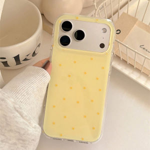 HUASUME | Drop-resistant Phone Case Yellow Star Simple Design