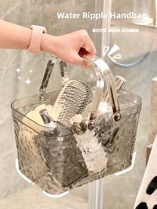 Transparent Simple and Elegant Hand Basket