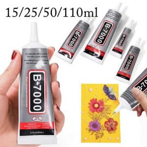 B-7000 Clear Super Glue Phone Screen Repair Glue 15-110ML Universal Jewelry Crafts Ceramic Glass Plastic Metal Wood Adhesive