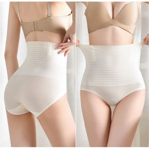 High Waist Moulding Breathable Women's Body Slimming Super Hip Push Up Women Panty: Comfortable High Waist Briefs High Waist Panty for Women Belly Tummy Control Full Panty for Women High Waist Panty Girdle and Tummy Timer Corset Body Shaper Waist