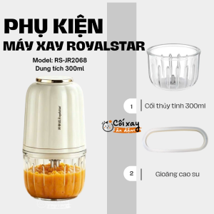 Phụ kiện thay thế tương thích với máy xay 0.3L Royalstar RS-JR2068