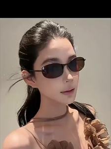 2026 New Small Frame Sunglasses Retro Polarized Sunglasses Womens High End Mens Fashion Outdoor Glasses Luxury Sunglasses