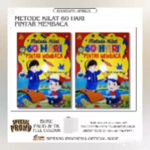 KHARISMA - METODE KILAT 60 HARI PINTAR MEMBACA UNTUK PAUD DAN TK
