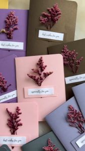 Kartu ucapan kosongan bunga rustic vintage retro ulang tahun happy wedding special for you vintage rustic craft greeting card