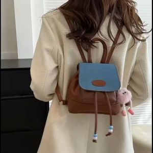 Tas Ransel Wanita Retro Pautor LPK8383  Tas Backpack Import Wanita Tas Ransel Kulit Wanita Tas Wanita Korea ~lapak fashion