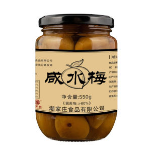 Salty Sour Plum Green Plum Chaoshan Salted Plum Sour Plum Fermented Fish Plum Sour Plum Steamed Snack Chinese Dried Fruit