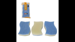 S Shaped Sponge 3/Pcs Set