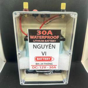 Bình pin lithium 12V - 30Ah