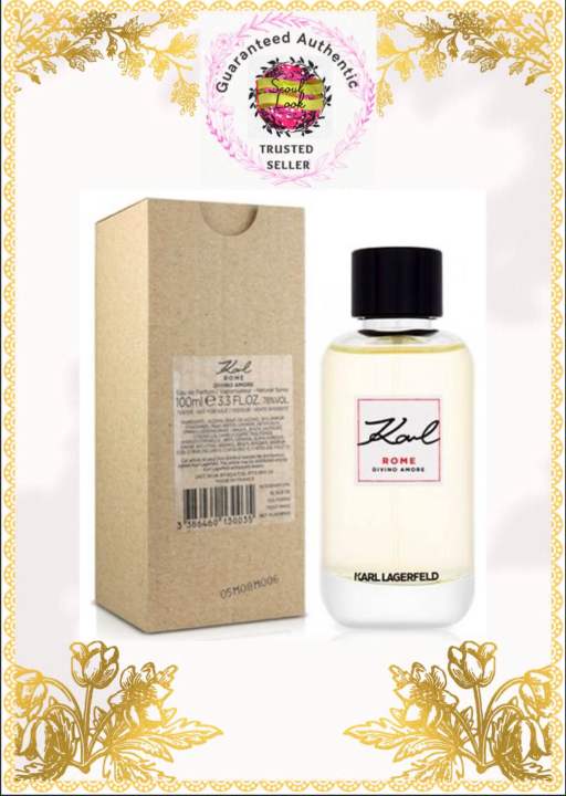Karl Lagerfeld Rome Divino Amore EDP 100ml for Women (Tester with