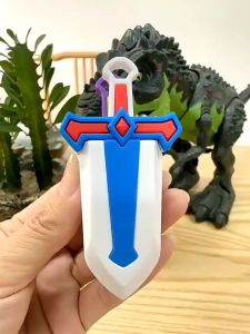 Pushing Stone Sword 3D Printing Gravity Radish Knife Ejection Magnetic Absorption Big Treasure Sword