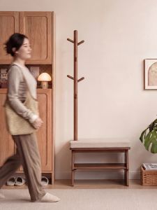 DONGMU | Bench with Coat Rack and Shoe Storage