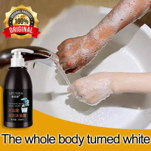 Sabun Lumpur Vulkanik 250 ML: Pemutih Seluruh Tubuh 100% Original