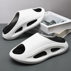 Mens Summer 2024 New Anti-slip Sports Thick Bottom High Wear-Resistant Basketball Slippers Comfortable Sensation Flat Sandals