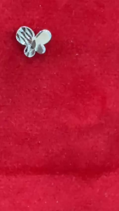 Poh Heng Jewellery 18K White Gold Butterfly Earrings