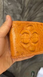 กระเป๋าสตางค์หนังจระเข้แท้ 100 % กระเป๋าสตางค์หนังพรีเมี่ยม Crocodile Leather Wallet