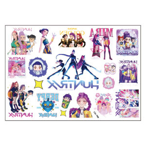 Bandai | 2026 NEW GIFT Temporary Tattoo Stickers Role Play Decor for Halloween Party Cosplay Easy Use Trendy Body Makeup Stickers