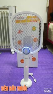 Vợt Muỗi Thông Minh Có Đèn Bắt Muỗi 2 In 1 Asia VM06 Bảo Hành 12 Tháng [CHÍNH HÃNG]