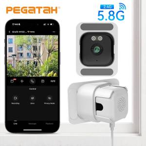 5MP 2K Window Camera 5GHz WiFi Indoor Cameras For Home Security Color Night Vision Motion Detection 24/7 Recording Quick Install