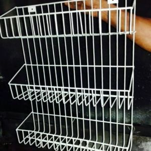 RB 03 - Rak Bumbu 3 Susun / Rak Botol / Rak Shampo / Rak Dapur / Rak Serbaguna