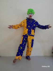kostum badut bulanbintang setelan/kostum badut joker bulanbintang