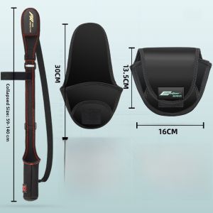 Hastar Fishing Gear Protection Cap Wheel Case Drop Shape Wheel Spinning Wheel Storage Bag Fishing Rod Cover Hat Outdoor Camping Travel Supplies