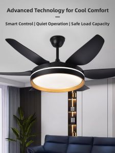 Chigo | Nordic Style 6-Blade Fan Light