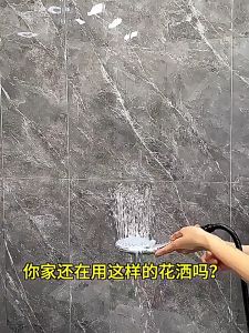 Bathroom pressurized showerhead showerhead shower pressurized faucet super high pressure five level handheld rainwater outlet