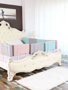 Soft Cushion Bed Fence Baby Safety Bedrail Anti-Fall Baby Bumper Rail Safety Fence