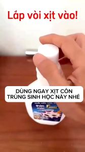 Xịt Đuổi Muỗi Côn Trùng Thảo Mộc FASTER 500ml Mùi Hương Dễ Chịu Xuất Xứ Thảo Mộc - Xua Đuổi Ruồi Muỗi Gián