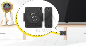 Kunci Kode Pintu Lemari Laci Kombinasi Tanpa Kunci 3 Digit Dengan Skrup