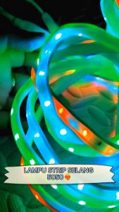 5050 Lampu Selang led strip 50M/100M free soket Led Drop Ceiling Plafon Outdoor