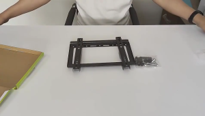 TV Wall Mount Bracket Swivel Tilt Metal Bracket 14-55 Inches Monitor LCD Universal TV Mount. Works with different wall types. Save space. Sturdy material. 1.1 in slim fit from wall.