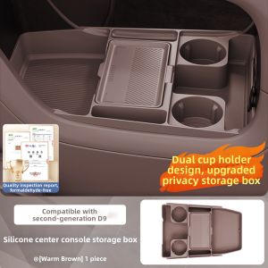 XIAOSU | Denza D9 Specific Silicone Storage Box Accessories
