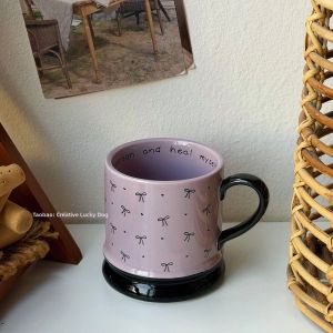 Elegant Bow Ceramic Mug