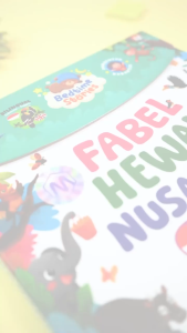 Buku Anak Bedtime Stories Fabel Hewan Nusantara Buku Cerita Anak TK Paud Dongeng Bilingual Indonesia Inggris Usia 3+ Tahun Ziyadbooks