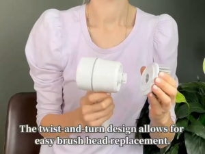Powerful Electric Spin Scrubber Cordless Rechargeable Bathroom Kitchen Cleaning Brush with 3 Replaceable Brush Heads